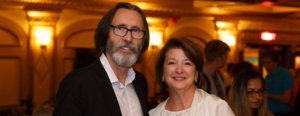 Guy Rodgers with Anne-Marie Jean CEO of CALQ at ELAN's AGM 2019