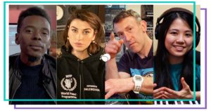 4 instructor portraits