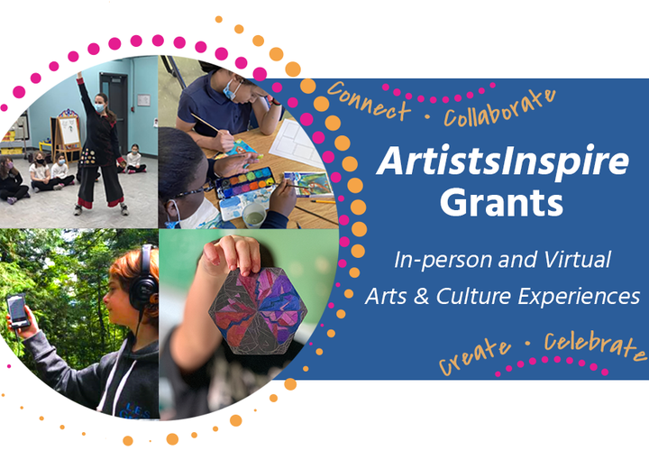 ArtistsInspire Grants banner