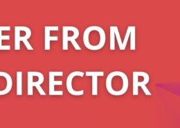 Banner for Letter from the Director